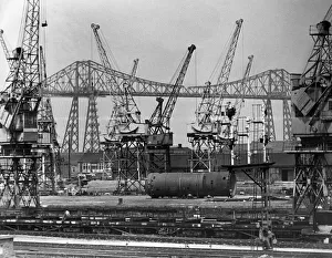 The Tees Transporter Bridge, Middlesbrough, 23rd July 1979 The Tees Transporter Bridge, Middlesbrough, 23rd July 1979