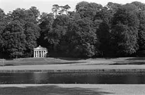 Temple of Piety and water gardens at Studley Royal Park, Ripon, North Yorkshire Temple of Piety and water gardens at Studley Royal Park, Ripon, North Yorkshire