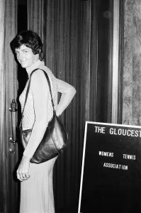 Tennis player Margaret Court pictured at the Women's Tennis Association meeting held Tennis player Margaret Court pictured at the Women's Tennis Association meeting held