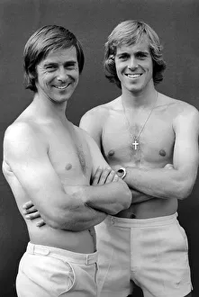 Tennis Stars: John and David Lloyd. August 1976 Tennis Stars: John and David Lloyd. August 1976