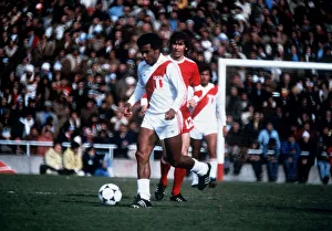 Teofilo Cubillas 1978 Peru v Poland World Cup football Teofilo Cubillas 1978 Peru v Poland World Cup football