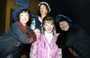 Teresa Burton (Cyrill), Nancy Chilver (Hyacinth), Rachel Flack (Prince Charming Teresa Burton (Cyrill), Nancy Chilver (Hyacinth), Rachel Flack (Prince Charming
