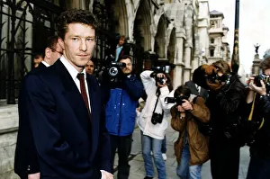 Terry Marsh Boxer leaves the High Court in London after the verdict today surrounded by Terry Marsh Boxer leaves the High Court in London after the verdict today surrounded by