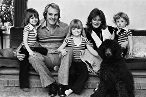 Terry Yorath, Coventry City Football Player, pictured at home with family Terry Yorath, Coventry City Football Player, pictured at home with family