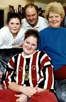 Test tube baby Louise Brown with sister Natalie and parents John Test tube baby Louise Brown with sister Natalie and parents John