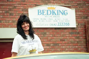 Thanks to Middlesbrough company Bed King, Tracey Moore, who is on a Billingham model Thanks to Middlesbrough company Bed King, Tracey Moore, who is on a Billingham model