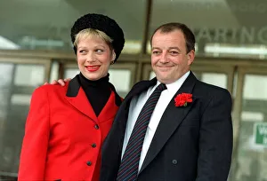 Tim Healy actor at wedding to Actress Denise Welch. October 1988 Tim Healy actor at wedding to Actress Denise Welch. October 1988