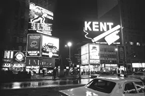 Times Square and Duffy Street New York 25th January 1970 Times Square and Duffy Street New York 25th January 1970