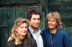 Timothy Dalton actor with actresses Vanessa Redgrave and Joely Richardson who star in Timothy Dalton actor with actresses Vanessa Redgrave and Joely Richardson who star in