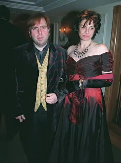 Timothy Spall and companion at the February 1998 Evening Standard British Film Timothy Spall and companion at the February 1998 Evening Standard British Film