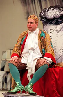 TIMOTHY SPALL I IN A SCENE FROM THE PLAY - LE BOURGEOIS GENTILHOMME - MAY 1992 TIMOTHY SPALL I IN A SCENE FROM THE PLAY - LE BOURGEOIS GENTILHOMME - MAY 1992