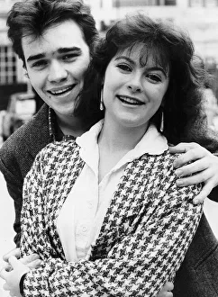 Todd Carty Actor and Amanda Waring stars in the TV series Tuckers Luck. October 1985 Todd Carty Actor and Amanda Waring stars in the TV series Tuckers Luck. October 1985