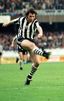 Images Dated 22nd September 1973: Tom Cassidy Newcastle United seen her in action against Coventy City 22nd September 1973