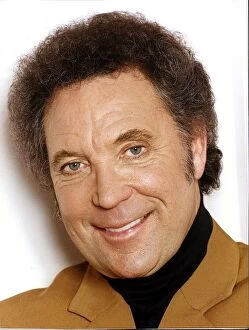 Images Dated 9th March 1993: Tom Jones British singer. Pictured during rehearsals for his Channel 4 show