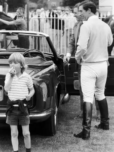 Tom Parker Bowles left eating a hot dog as Prince Charles was about to get in his car Tom Parker Bowles left eating a hot dog as Prince Charles was about to get in his car