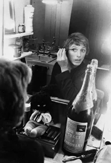 Tommy Steele making up in his theatre dressing room before his performance in The Tommy Tommy Steele making up in his theatre dressing room before his performance in The Tommy