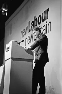 Tony Blair addressing the North West Labour Regional conference in Southport Tony Blair addressing the North West Labour Regional conference in Southport
