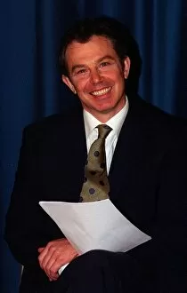 Images Dated 22nd March 1999: Tony Blair British Prime Minister at the Launch Excellence in Cities Scheme at St