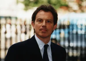 Tony Blair the leader of the Labour Party opposition. July 1994 Tony Blair the leader of the Labour Party opposition. July 1994