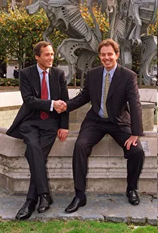 Tony Blair MP Labour leader greets the newest member of the Labour Party former Tony Blair MP Labour leader greets the newest member of the Labour Party former