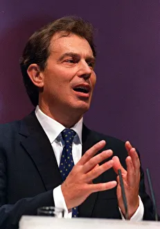 Tony Blair Prime Minister at Labour Party Conference September 1997 at Brighton Tony Blair Prime Minister at Labour Party Conference September 1997 at Brighton