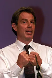 Tony Blair during Question and Answer Session at Labour Party Conference in Bournemouth Tony Blair during Question and Answer Session at Labour Party Conference in Bournemouth