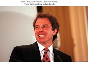 Tony Blair speaking in Edinburgh June 1996 Tony Blair speaking in Edinburgh June 1996