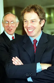 Tony Blair visit November 1998 John Wheatley College Easterhouse Glasgow with Scottish Tony Blair visit November 1998 John Wheatley College Easterhouse Glasgow with Scottish