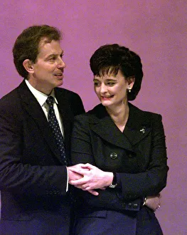 Tony and Cherie Blair at the Labour Party Conference September 1997 After Tony Blair had Tony and Cherie Blair at the Labour Party Conference September 1997 After Tony Blair had