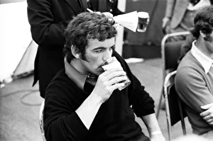 Tony Jacklin after the mornings game in Southport. 25th May 1973 Tony Jacklin after the mornings game in Southport. 25th May 1973