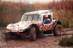 TONY MASON AT KNOCKHILL RACING CIRCUIT November 1998 Driving car in mud TONY MASON AT KNOCKHILL RACING CIRCUIT November 1998 Driving car in mud