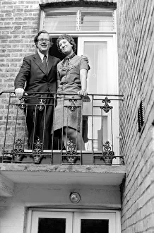 Tory party Leadership Contestants. Sir Geoffrey and Lady Howe at their home in S.W Tory party Leadership Contestants. Sir Geoffrey and Lady Howe at their home in S.W