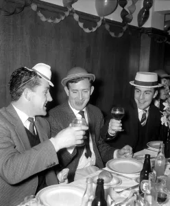 Tottenham Hotspur at their annual Christmas Party at White Hart Lane, London Tottenham Hotspur at their annual Christmas Party at White Hart Lane, London