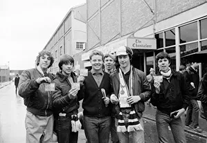 Tottenham Hotspur fans with tickets to the Cup Final replay against Manchester City Tottenham Hotspur fans with tickets to the Cup Final replay against Manchester City