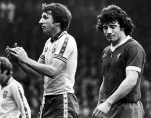 Tottenham Hotspur v Liverpool Happy Spurs Martin Peters after scoring from Tottenham Hotspur v Liverpool Happy Spurs Martin Peters after scoring from