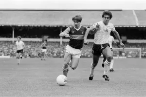 Tottenham Hotspur v West ham United league match at White Hart Lane 3rd September 1983 Tottenham Hotspur v West ham United league match at White Hart Lane 3rd September 1983