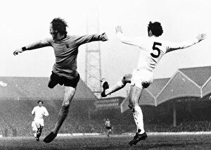 00236 Collection: Tottenham Hotspur v Wolves 1972 UEFA Cup Final 1st Leg Derek Dougan of Wolves