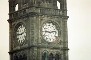 Town Hall Clock Middlesbrough, 13th February 1993 Town Hall Clock Middlesbrough, 13th February 1993