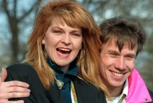 Toyah Wilcox singer actress Peter Duncan Feb 90 TV presenter attending a Toyah Wilcox singer actress Peter Duncan Feb 90 TV presenter attending a