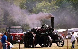 A traction engine at the Vintage Car and Steam Engine Show at Corbridge on 12th June 1994 A traction engine at the Vintage Car and Steam Engine Show at Corbridge on 12th June 1994