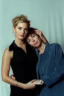 Tracy Shaw Actress September 98 Coronation Street actress with her mother Tracy Shaw Actress September 98 Coronation Street actress with her mother