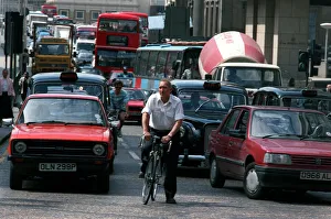 Traffic chaos hits London after a all out strike by rail staff Traffic chaos hits London after a all out strike by rail staff