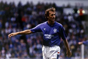 Trevor Francis Rangers football player September 1987 Trevor Francis Rangers football player September 1987