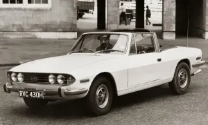 Triumph Stag Sports car with the V8 engine - June 1970 convertable Triumph Stag Sports car with the V8 engine - June 1970 convertable