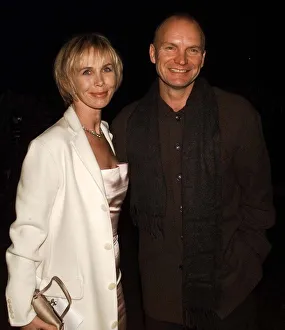 Trudie Styler and Sting in November 1998 arriving at The Hempel Hotel Trudie Styler and Sting in November 1998 arriving at The Hempel Hotel