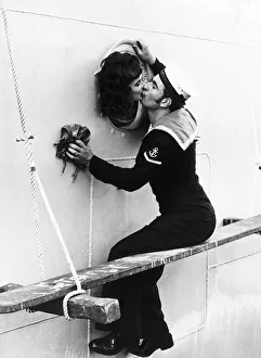True Love as Loraine welcomes back Sennen a naval officer after being on a under a years True Love as Loraine welcomes back Sennen a naval officer after being on a under a years