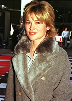 TV Presenter Anthea Turner arrives at Heathrow Airport from the United States TV Presenter Anthea Turner arrives at Heathrow Airport from the United States