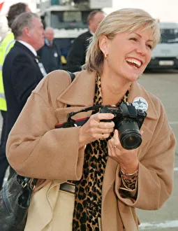 TV Presenter Jill Dando October 1998 at the Dreamflight photo call at Heathrow TV Presenter Jill Dando October 1998 at the Dreamflight photo call at Heathrow