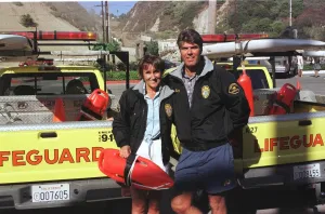 TV Programme New Baywatch October 1997 during TV Programme New Baywatch October 1997 during