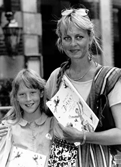 Twiggy model with daughter Carly at the NSPCC Charity Premiere of Roald Dahls Danny Twiggy model with daughter Carly at the NSPCC Charity Premiere of Roald Dahls Danny